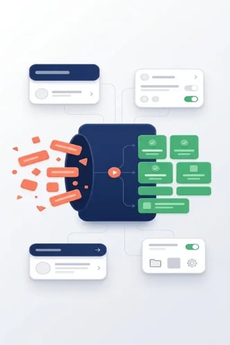AI klar HubSpot audit illustrasjon