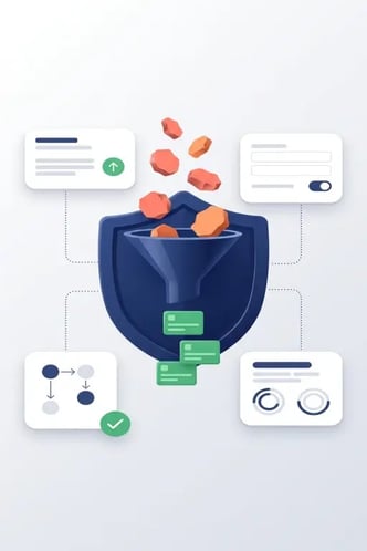 GDPR og AI i B2B markedsføring: før du bruker tracking, enrichment og nurture illustrasjon