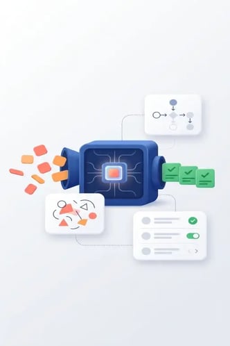 Agent tool validation sprint illustrasjon