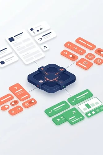 Adaptive outbound sprint i HubSpot illustrasjon